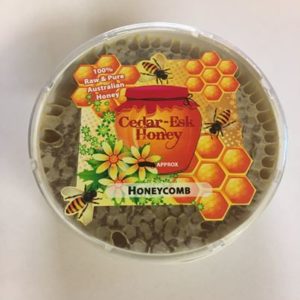 cedar esk honeycomb honey