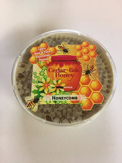 cedar esk honeycomb honey